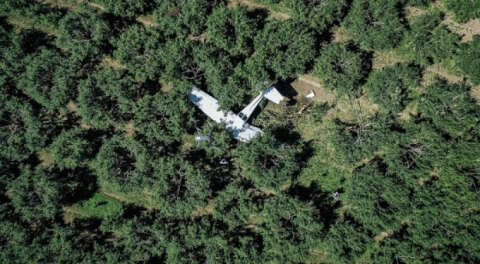 Meyve bahçesine acil iniş yapan eğitim uçağı soruşturmasında takipsizlik