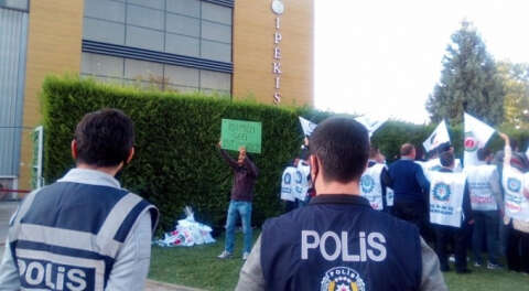 İpek İş'te Türk-İş ve Hak-İş sendikaları karşı karşıya