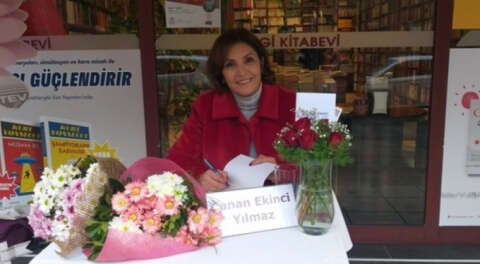 Canan Ekinci Yılmaz, ikinci kitabını imzaladı