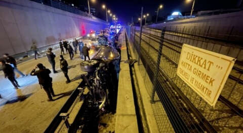 Bursa'da 7 aracın karıştığı kazada biri ağır 10 kişi yaralandı