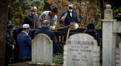 Babalık davasında 14 yıl önce ölen iş insanının mezarı açıldı