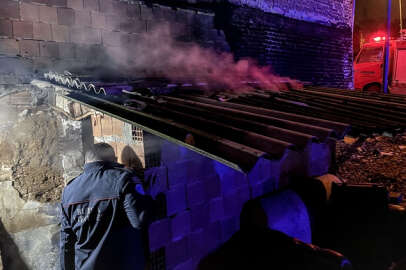 Metruk kulübede çıkan yangında 1 kişi öldü