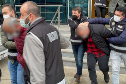 Bursa'da suç örgütü operasyonu; 5 kişi tutuklandı