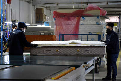 Bursa'da yatak üreten firma 72 ülkeye ihracat yapıyor