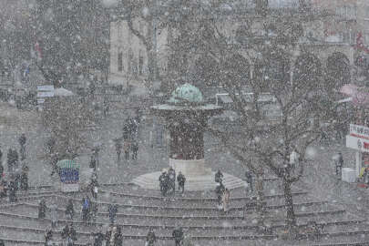 Kar Bursa'nın yüksek kesimlerinde etkili oldu