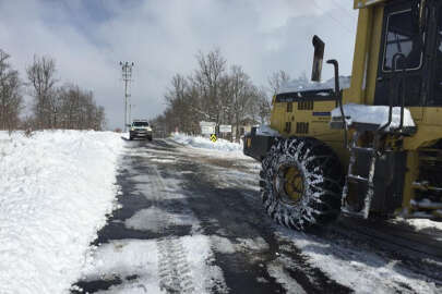 Bursa'da kardan kapanan 169 köy yolu ulaşıma açıldı