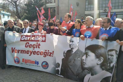 Müdür Haydar Akın'ın görevlendirilmesinde FETÖ bağlantısını Eğitim İş açıkladı