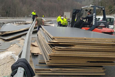 Bursa-Ankara karayolunda büyük tehlike atlatıldı