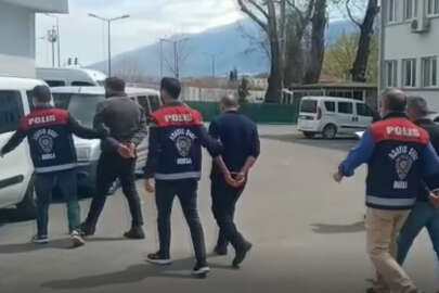 Bursa'da kuyumculara sahte altın satmaya çalışan 2 şüpheli tutuklandı