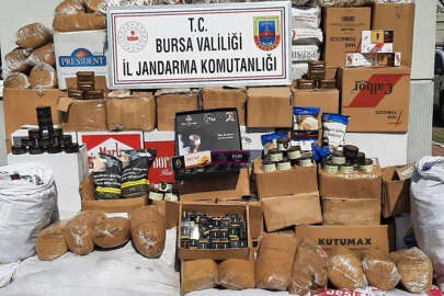 Kaçak sigara deposuna baskın; 1 gözaltı