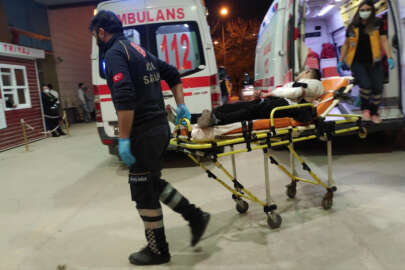 İnegöl'de kavgada 1 kişi bıçakla yaralandı