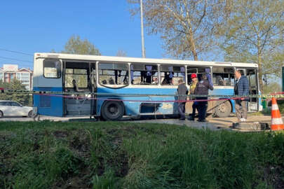 Bursa'da infaz koruma memurlarını taşıyan servis otobüsüne bombalı saldırı