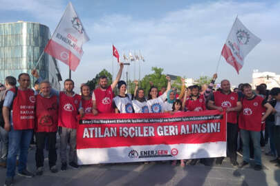 EnerjiSa işçileri Bursa’daydı: Üreten biziz yöneten de biz olacağız