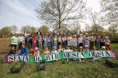 İlkokul öğrencilerinden herkese örnek bir doğa çalışması