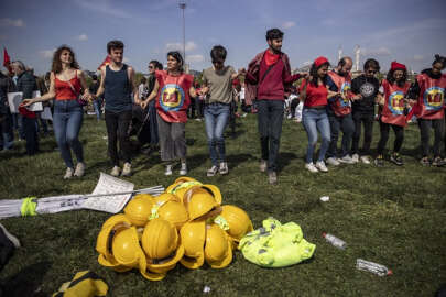 İstanbul'da coşkulu 1 Mayıs kutlaması