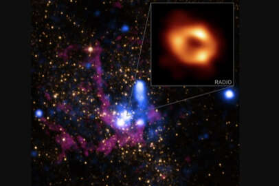 Samanyolu'ndaki kara delik ilk kez görüntülendi