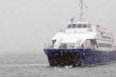 Bursa-İstanbul deniz otobüsü akşam seferleri iptal edildi