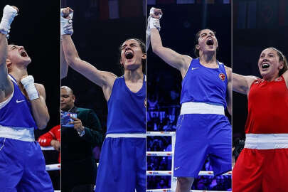 4 kadın milli boksör dünya şampiyonu oldu