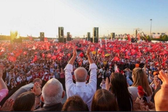 'Milletin Sesi' mitingi yüzbinleri buluşturdu