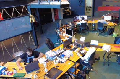 Genç girişimcilerin fikirleri sıra dışı ofiste ürüne dönüşüyor