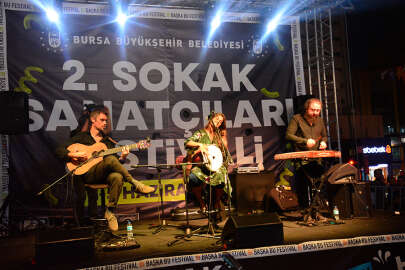 Uluslararası Bursa Sokak Sanatçıları Festivali'ne coşkulu final