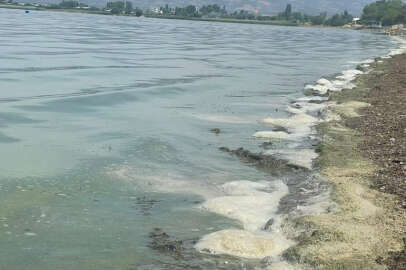 İznik Gölü'ne girmek kirlilik nedeniyle yasaklandı