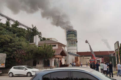 İnegöl'de orman ürünleri fabrikasında çıkan yangın söndürüldü