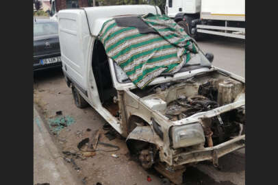 Polisten çalıntı aracı parçalayanlara suçüstü