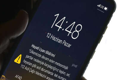 AFAD'dan sesli 'hayati uyarı bildirimi' mesajı