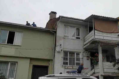 Bursa'da hırsızlık zanlısı kadın kaçtığı çatıda yakalandı