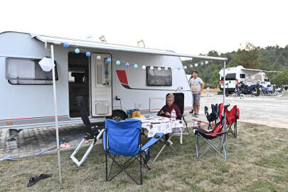 Kamp ve karavan tutkunları Bursa’da buluştu