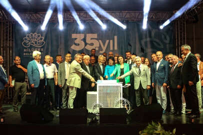 Nilüfer Belediyesi'nin kuruluşunun 35'inci yılı kutlandı