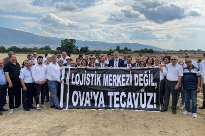 Türkoğlu: Lojistik merkezi değil, ovaya tecavüz planı