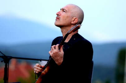 Doğa ve müziğin keyfini bir arada yaşadılar