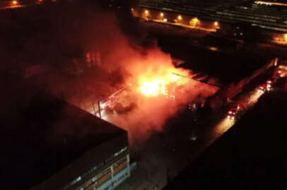 İnegöl'de demir döküm fabrikasında patlama ve yangın
