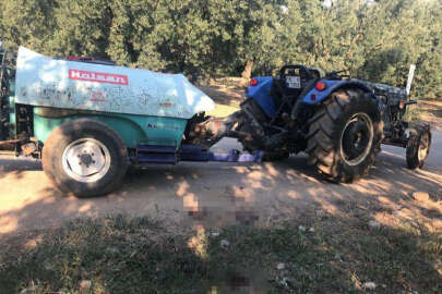 İznik'te dedesinin kullandığı traktörün altında kalan çocuk öldü
