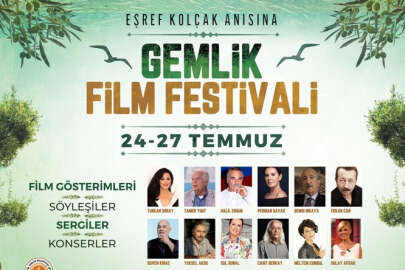 Gemlik Film Festivali başlıyor; Ünlü isimler konuk olacak