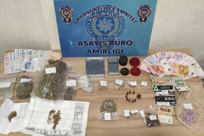 Orhangazi'de uyuşturucu operasyonunda 3 zanlı tutuklandı