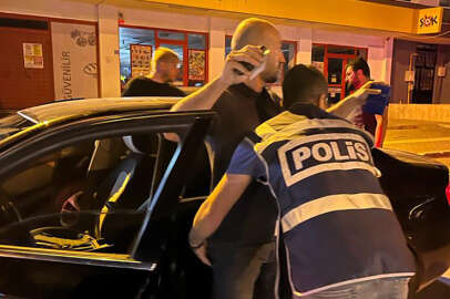 Bursa'da asayiş uygulamasında 580 kişi sorgulandı