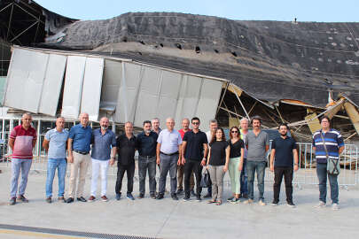 Akademik Odalar Terminaldeki çökmenin nedenini araştırıyor