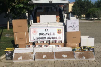 Bursa'da 106 bin adet bandrolsüz sigara ele geçirildi