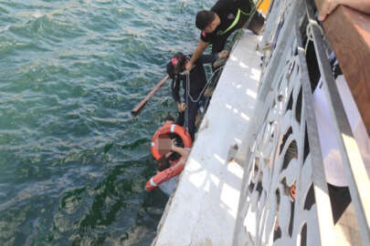 Gemlik'te denize düşen vatandaş boğuldu