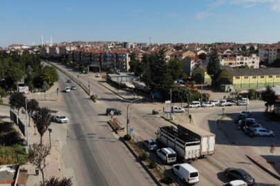 İnegöl’de drone ile trafik denetimi yapıldı