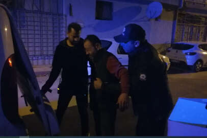 Hırsızlık zanlısı evin çatısında suçüstü yakalandı