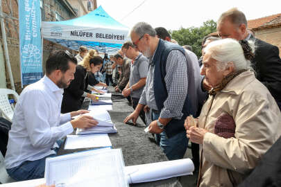 Doğanköy’de hak sahipleri tapularına kavuştu