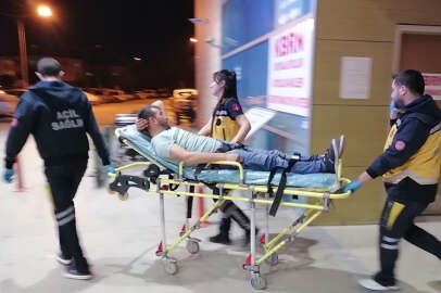İnegöl'de bıçaklı kavgada 2 kişi yaralandı