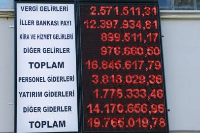 Mudanya Belediyesi aylık gelir-gider tablosunu halkla paylaşıyor