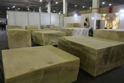 Bursa 6. Uluslararası Blok Mermer Fuarı başladı