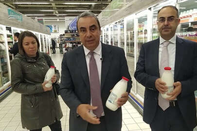 'Bir litre şişe süt markette 40 liraya dayandı'