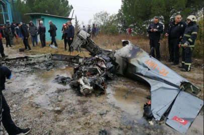 Bursa'da eğitim uçağı düştü; 2 kişi hayatını kaybetti